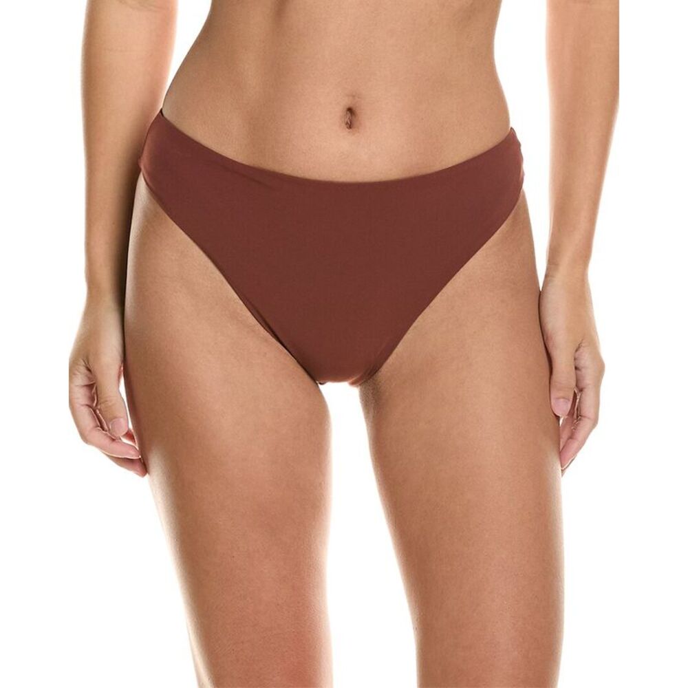Anemos Womens  Midi High-Cut Bikini Bottom